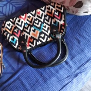 Multicolor Handbag